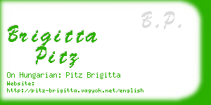 brigitta pitz business card